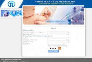 Thông báo về việc tiêm chủng Vác-xin Pentaxim tại Hà Nội (Đợt tiêm tháng 3/2016)