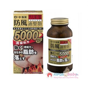 Thuốc giảm mỡ bụng Rohto 5000mg của Nhật 360 viên | JapanBaby