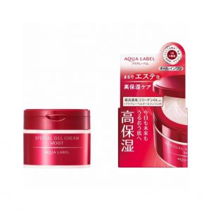 Kem dưỡng Shiseido Aqualabel Special Gel Cream N (Moist) 3.2 oz (90 g) – Màu đỏ | JapanSport